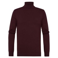 блуза,мъжки,пуловери,petrol,industries,002,sweater,dark,brick,(red)