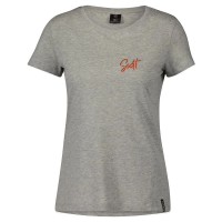 тениска,дамски,тениски,scott,casual,short,sleeve,t,shirt,grey,melange,(grey)