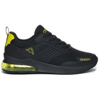маратонки,детски,маратонки,kappa,myagi,lace,trainers,black,yellow,neon,(black)