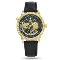 часовник,часовници,aviator,avw8633l03,woman,watch,golden,(leather,mineral)