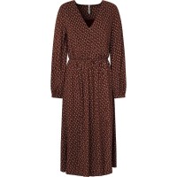 рокля,дамски,поли,и,рокли,pepe,jeans,kari,long,sleeve,dress,brown,(multi)