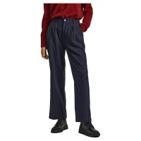 панталони,дамски,панталони,pepe,jeans,rene,high,waist,pants,multi,(black)