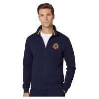 блуза,мъжки,пуловери,hackett,heritage,tipped,full,zip,sweatshirt,navy,(blue)