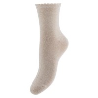 чорапи,дамски,чорапи,pieces,sebby,glitter,half,long,socks,1,pairs,beige,(birch,detail,gold,color,lurex)