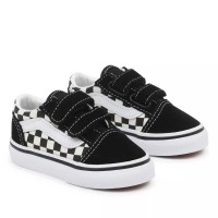 маратонки,детски,маратонки,vans,old,skool,v,toddler,trainers,primary,check,black,white,(black)