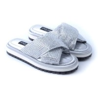 дамски,сандали,и,чехли,dolce,&,gabbana,742609,slides,silver