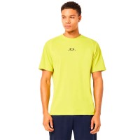 тениска,мъжки,тениски,oakley,foundational,training,short,sleeve,t,shirt,yellow,(sulphur)