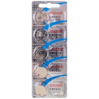 батерии,maxell,5,cr1632,3v,button,battery,clear,(multicolor)
