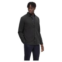 риза,с,дълъг,ръкав,мъжки,ризи,selected,slimowen,flannel,long,sleeve,shirt,forest,night,detail,solid
