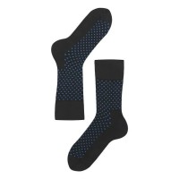 чорапи,мъжки,чорапи,дамски,чорапи,lenz,longlife,half,long,socks,2,pairs,multicolor,(black,blue,dots)