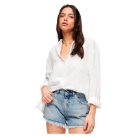 риза,с,дълъг,ръкав,дамски,блузи,дамски,ризи,superdry,studios,casual,linen,long,sleeve,shirt,optic,(beige)