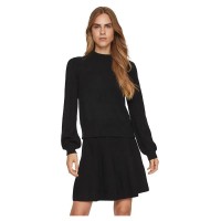 блуза,дамски,пуловери,дамски,плетени,дрехи,vila,ril,sweater,black