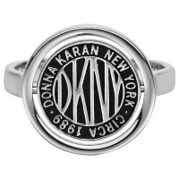 бижутерия,dkny,5520035,ring,silver,(grey)