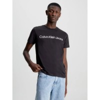 тениска,мъжки,тениски,calvin,klein,jeans,core,institutional,logo,slim,short,sleeve,t,shirt,ck,black,(black)