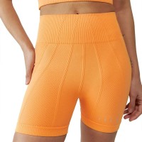 клин,дамски,клинове,дамски,чорапогащи,и,клинове,born,living,yoga,isolda,seamless,high,waist,short,leggings,orange,(papaya)