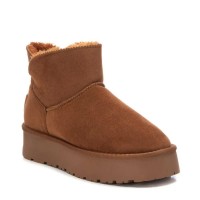дамски,боти,xti,142197,flat,booties,brown,(camel)