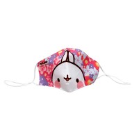 други,аксесоари,molang,flowers,face,mask,multicolor