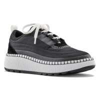 обувки,дамски,маратонки,cougar,shoes,sayah,nylon,suede,trainers,black,white,(grey)
