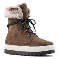 обувки,дамски,боти,мъжки,боти,cougar,shoes,vanetta,suede,boots,brown,(loden)