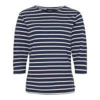 тениска,дамски,тениски,sea,ranch,cannes,3,4,sleeve,t,shirt,sr,navy,ecru,(blue)