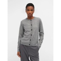 жилетка,дамски,пуловери,дамски,плетени,дрехи,object,thess,cardigan,medium,grey,melange,(grey)