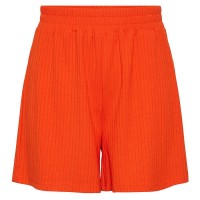 къси,панталони,дамски,панталони,pieces,kylie,high,waist,shorts,tangerine,tango,(orange)