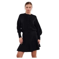 жилетка,дамски,пуловери,дамски,плетени,дрехи,yas,fonny,cardigan,black