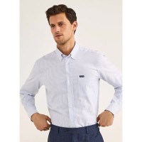 риза,с,дълъг,ръкав,мъжки,ризи,façonnable,clb,bd,oxf,new,pkt,long,sleeve,shirt,horizon,blue,(blue)