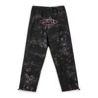 анцуг,мъжки,панталони,дамски,панталони,grimey,melted,stone,nylon,tie,and,dye,sweat,pants,black,(black)