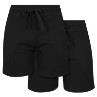 къси,панталони,мъжки,панталони,дамски,панталони,build,your,brand,by066a,shorts,2,units,black,(black)