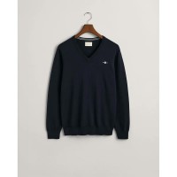 блуза,мъжки,пуловери,дамски,пуловери,gant,classic,sweater,blue,(evening,blue)