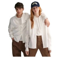риза,с,дълъг,ръкав,детски,ризи,gant,shield,oxford,bd,long,sleeve,shirt,white