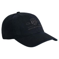 шапка,всички,шапки,gant,tonal,shield,cap,black,(ebony,black)