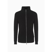блуза,мъжки,пуловери,armani,exchange,6rze6a,zm1lz,full,zip,sweater,black
