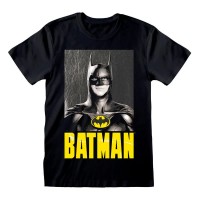тениска,мъжки,тениски,heroes,the,flash,movie,keaton,batman,short,sleeve,t,shirt,black,(black)