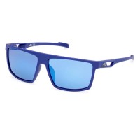 слънчеви,очила,слънчеви,очила,adidas,sp0083,5991q,sunglasses,matte,blue,green,mirror,(blue)