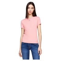 тениска,дамски,тениски,tommy,jeans,slim,essential,ext,short,sleeve,t,shirt,tickled,pink,(pink)