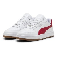 маратонки,мъжки,маратонки,puma,caven,2.0,lux,trainers,white,club,red,gum,(white)