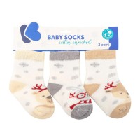 чорапи,мъжки,чорапи,дамски,чорапи,kikkaboo,christmas,thermal,polar,christmas,socks,3,pairs,multicolor,(multicolor)