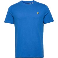 тениска,мъжки,тениски,lyle,&,scott,plain,short,sleeve,t,shirt,blue