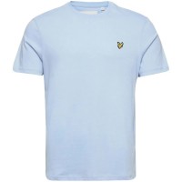 тениска,мъжки,тениски,lyle,&,scott,plain,short,sleeve,t,shirt,blue,(light,blue)