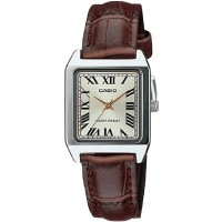 часовник,часовници,casio,ltp,v007l,9b,collection,woman,watch,brown,(silver,grey,chocolate,brown,silk,grey)