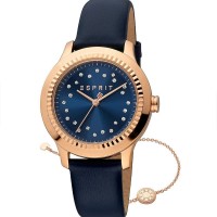 часовник,часовници,esprit,joyce,woman,watch,blue,(rose,gold,night,blue,night,blue)
