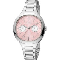 часовник,часовници,esprit,momo,watch,silver,grey,silver,grey,pink,(silver)