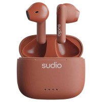 слушалки,слушалки,sudio,a1,tws,wireless,earphones,brown,(sienna)