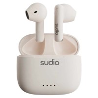 слушалки,слушалки,sudio,a1,tws,wireless,earphones,beige,(snow,white)