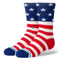 детски,чорапи,мъжки,чорапи,дамски,чорапи,stance,the,fourth,st,kids,crew,socks,multicolor,(white)