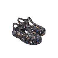 сандали,детски,сандали,и,чехли,melissa,mini,possession,print,+,mickey,and,friends,sandals,black,multicolor,(black)