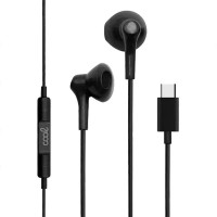 слушалки,слушалки,cool,usb,c,earphones,black,(silver)