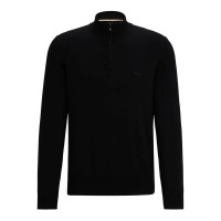 блуза,мъжки,пуловери,boss,padro,10260473,half,zip,sweater,black